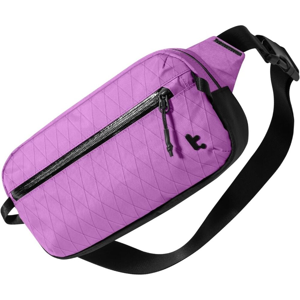 〽️Men Crossbody Bag Pink Casual Minimalist Chest Shoulder Pack Lightweight